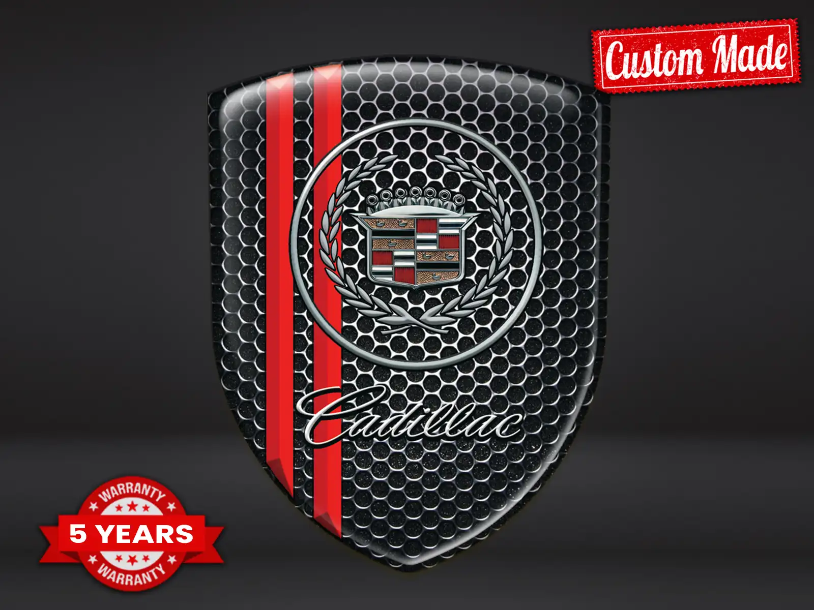 Cadillac Eigene Frontscheiben Aufkleber Max Haltbar Pro Stil